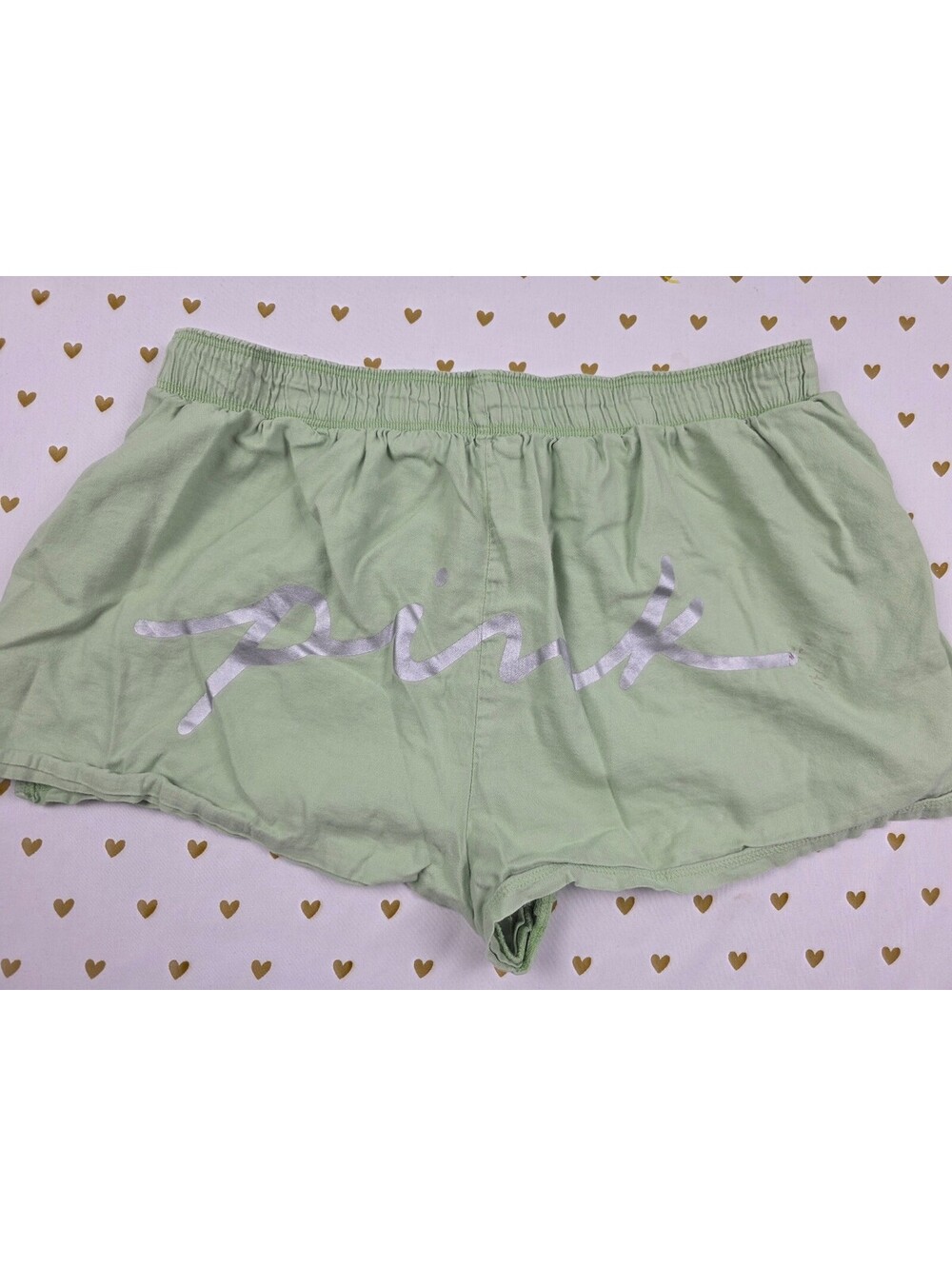 Victorias Secret PINK Logo Medium Sleep Shorts Boxers Pajama Bottoms